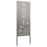 Schermo per privacy in giardino Traforo Ruggine 50 x 140 cm