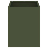Vaso da giardino Oliver verde 32 x 32 x 40 cm