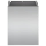 Vaso da giardino Argento Acciaio zincato