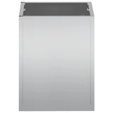 Vaso da giardino Argento Acciaio zincato