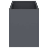 Vaso da giardino Antracite Acciaio laminato a freddo