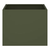 Vaso da giardino Oliver verde 50 x 32 x 40 cm