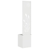 Schermo per privacy in giardino Traforo Bianco 32 x 140 cm