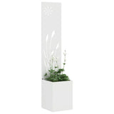 Schermo per privacy in giardino Traforo Bianco 32 x 140 cm