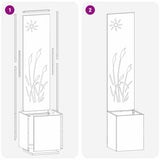 Schermo per privacy in giardino Oliver verde 32 x 140 cm