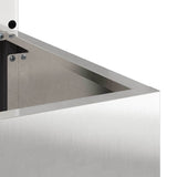 Schermo per privacy in giardino Floreale Argento 32 x 140 cm