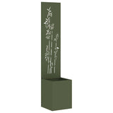 Schermo per privacy in giardino Oliver verde 32 x 140 cm