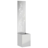 Schermo per privacy in giardino Floreale Argento 32 x 150 cm