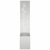 Schermo per privacy in giardino Floreale Argento 32 x 150 cm