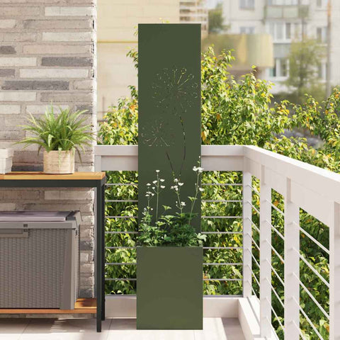 Schermo per privacy in giardino Oliver verde 32 x 140 cm