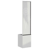 Schermo per privacy in giardino Traforo Argento 32 x 140 cm