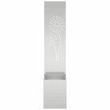 Schermo per privacy in giardino Traforo Argento 32 x 140 cm