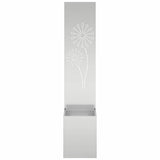 Schermo per privacy in giardino Traforo Argento 32 x 150 cm