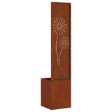 Schermo per privacy in giardino Ruggine 32 x 32 x 150 cm