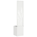 Schermo per privacy in giardino Traforo Bianco 32 x 140 cm