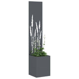 Schermo per privacy in giardino Traforo Antracite 32 x 140 cm