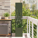 Schermo per privacy in giardino Oliver verde 32 x 140 cm
