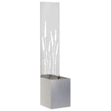 Schermo per privacy in giardino Traforo Argento 32 x 150 cm