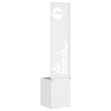 Schermo per privacy in giardino Traforo Bianco 32 x 140 cm