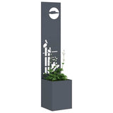 Schermo per privacy in giardino Traforo Antracite 32 x 140 cm