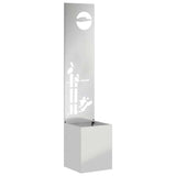 Schermo per privacy in giardino Traforo Argento 32 x 140 cm