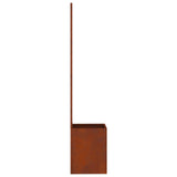 Schermo per privacy in giardino Traforo Ruggine 32 x 150 cm