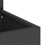 Schermo per privacy in giardino Floreale Nero 32 x 140 cm