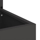Schermo per privacy in giardino Floreale Nero 32 x 140 cm