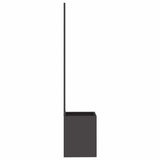 Schermo per privacy in giardino Floreale Nero 32 x 140 cm