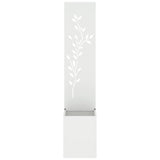 Schermo per privacy in giardino Floreale Bianco 32 x 140 cm