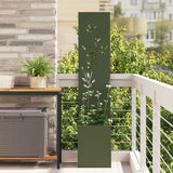 Schermo per privacy in giardino Oliver verde 32 x 140 cm