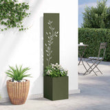 Schermo per privacy in giardino Oliver verde 32 x 32 x 150 cm