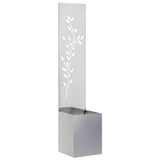Schermo per privacy in giardino Floreale Argento 32 x 140 cm