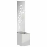 Schermo per privacy in giardino Floreale Argento 32 x 140 cm