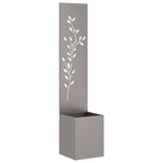 Schermo per privacy in giardino Floreale Ruggine 32 x 140 cm