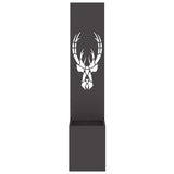 Schermo per privacy in giardino Stampa animale Nero 32 x 140 cm