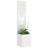 Schermo per privacy in giardino Bianco 32 x 140 cm