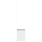 Schermo per privacy in giardino Bianco 32 x 140 cm