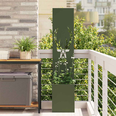 Schermo per privacy in giardino Oliver verde 32 x 140 cm