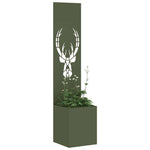 Schermo per privacy in giardino Oliver verde 32 x 140 cm