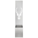 Schermo per privacy in giardino Argento 32 x 140 cm
