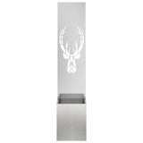 Schermo per privacy in giardino Argento 32 x 140 cm