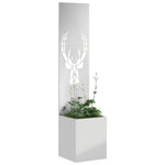 Schermo per privacy in giardino Argento 32 x 140 cm