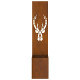 Schermo per privacy in giardino Ruggine 32 x 140 cm