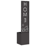 Schermo per privacy in giardino Traforo Nero 32 x 140 cm