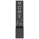 Schermo per privacy in giardino Traforo Nero 32 x 140 cm