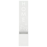 Schermo per privacy in giardino Traforo Bianco 32 x 140 cm