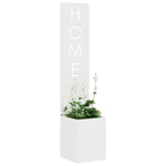 Schermo per privacy in giardino Traforo Bianco 32 x 140 cm