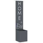 Schermo per privacy in giardino Traforo Antracite 32 x 140 cm