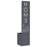 Schermo per privacy in giardino Traforo Antracite 32 x 140 cm